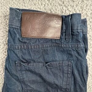 Naked & Famous Denim Slim Guy Japanese Indigo Lightweight Jeans Mens 32(31 Fits)